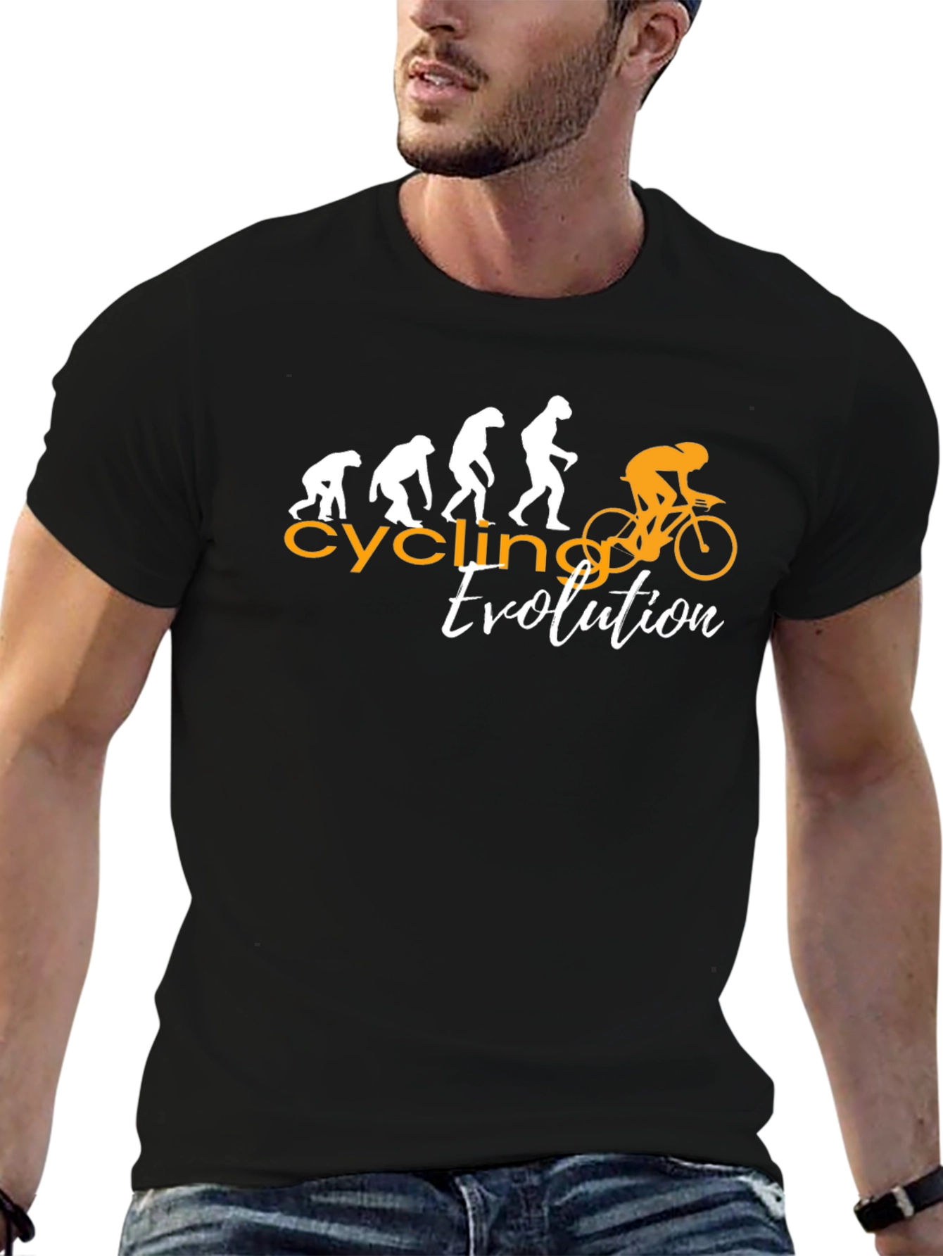 Cycling Evolution T-Shirt - Ride in Style