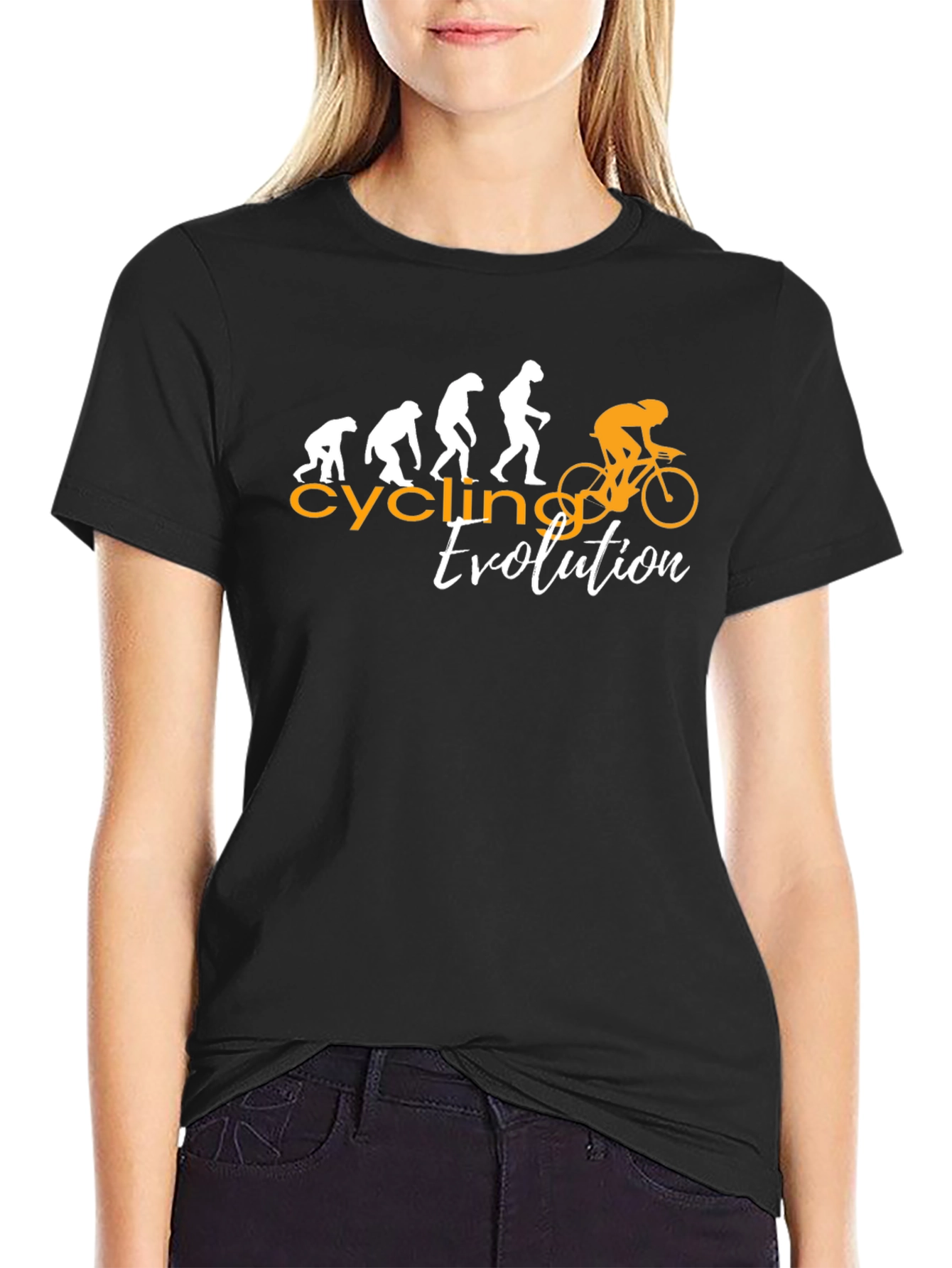Cycling Evolution T-Shirt - Ride in Style