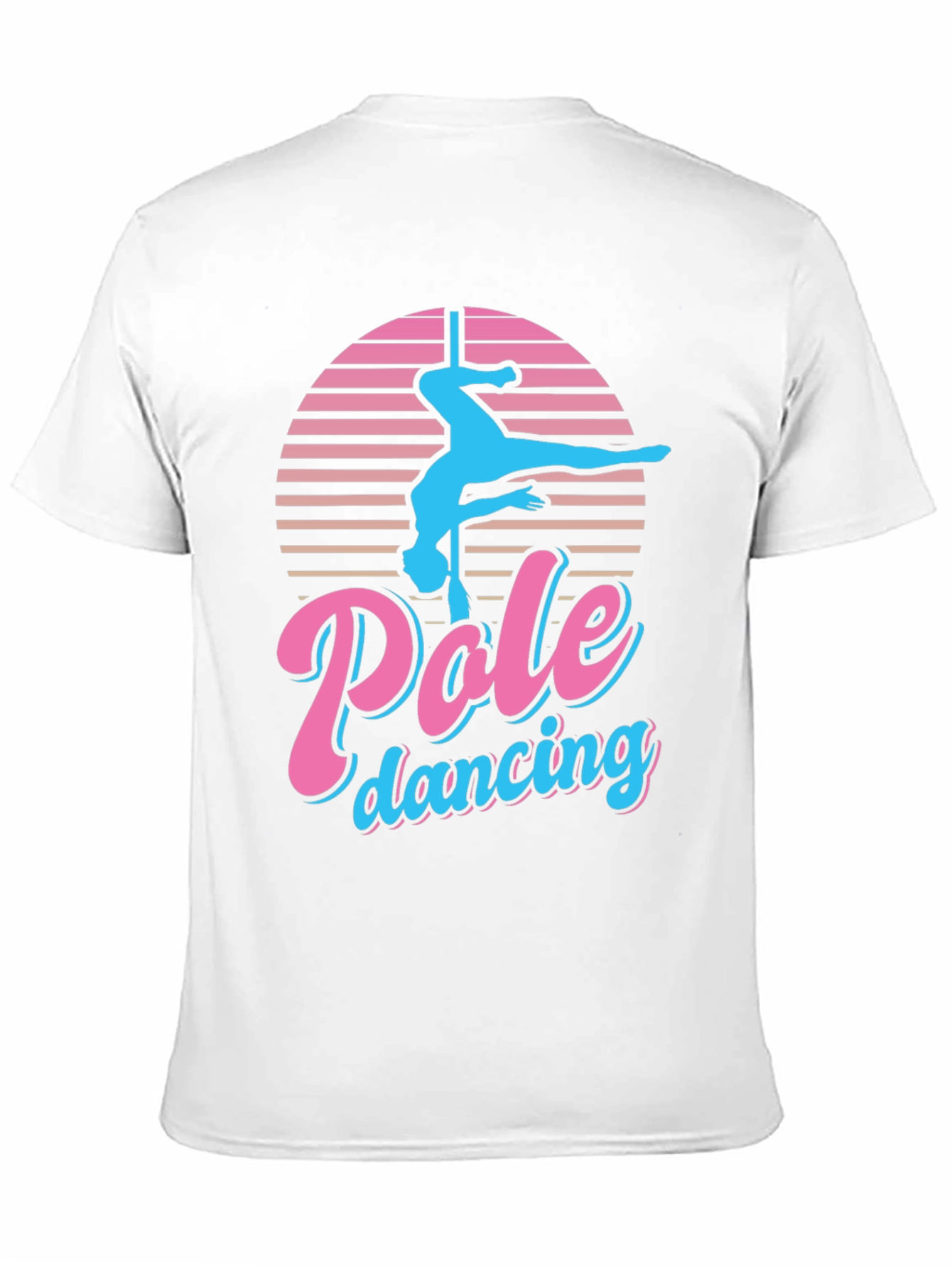 Pole Dancing Retro Graphic T-Shirt