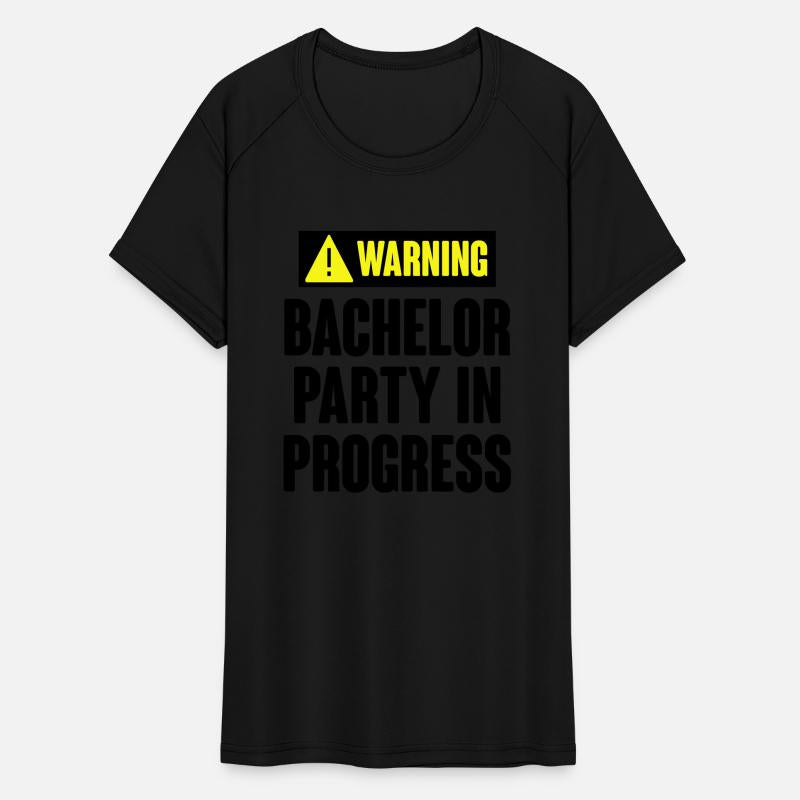 Warning! Bachelor Party In Progress