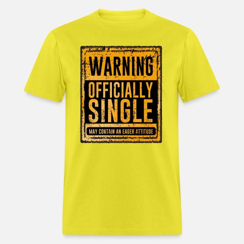 Warning Officially Single May Contain An Eager
