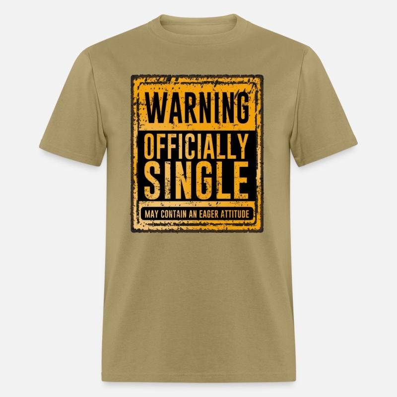 Warning Officially Single May Contain An Eager