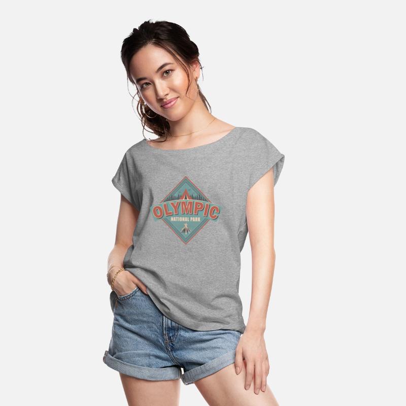 Washington State National Park Vintage US Camping