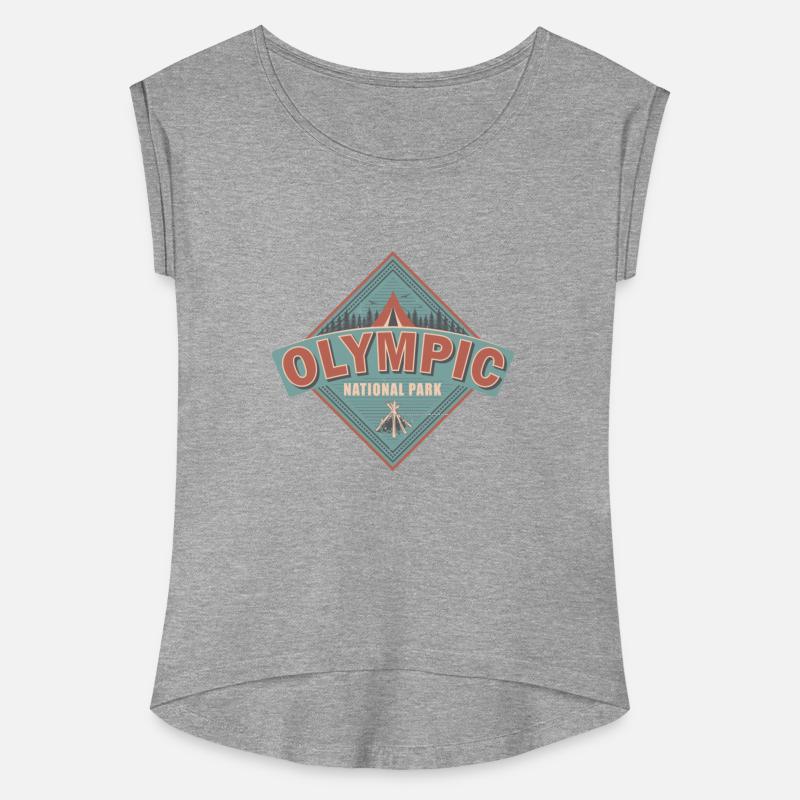 Washington State National Park Vintage US Camping