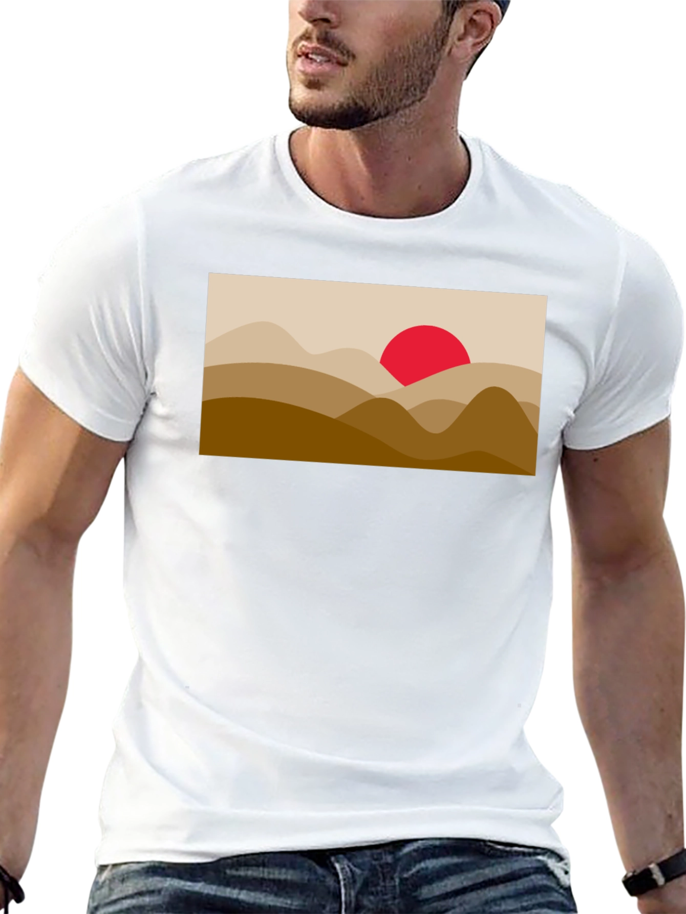 Sunset Mountain Graphic Tee