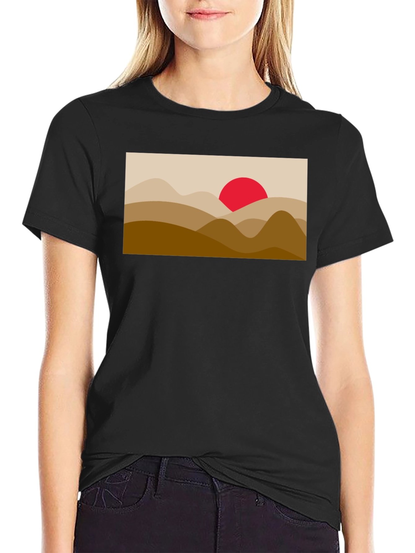 Sunset Mountain Graphic Tee