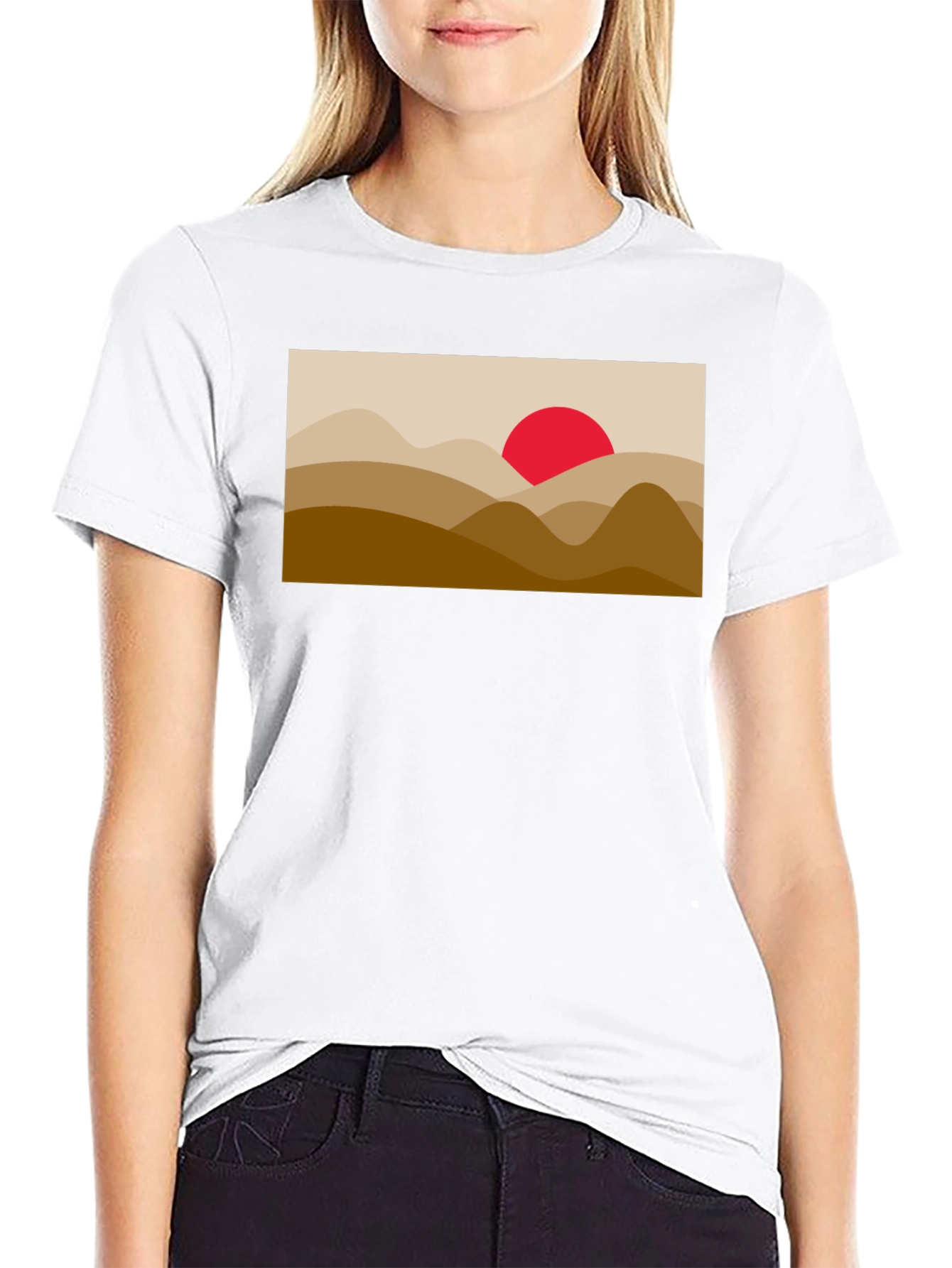 Sunset Mountain Graphic Tee