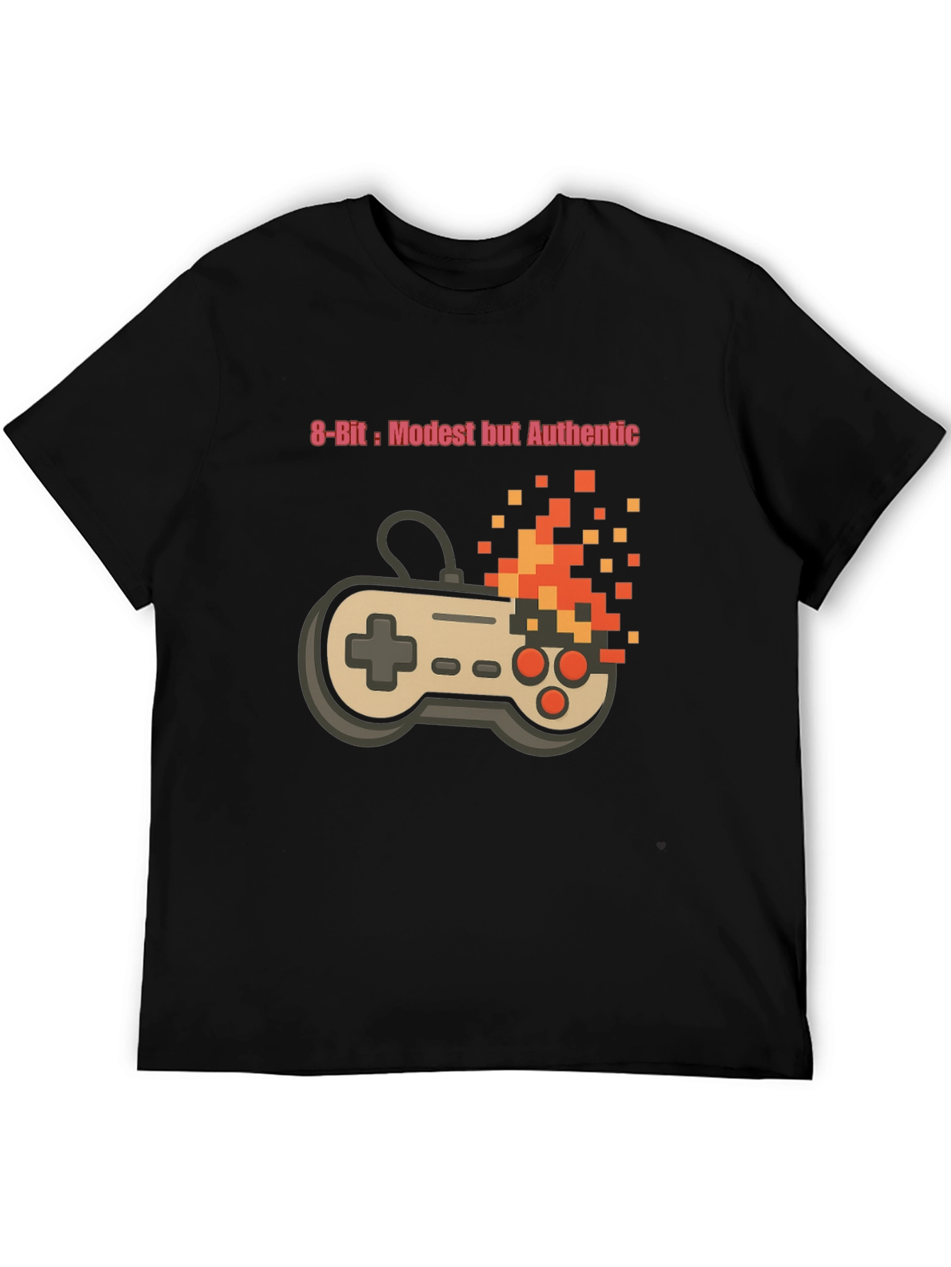 Retro Gamer T-Shirt - 8-Bit Modest & Authentic Style