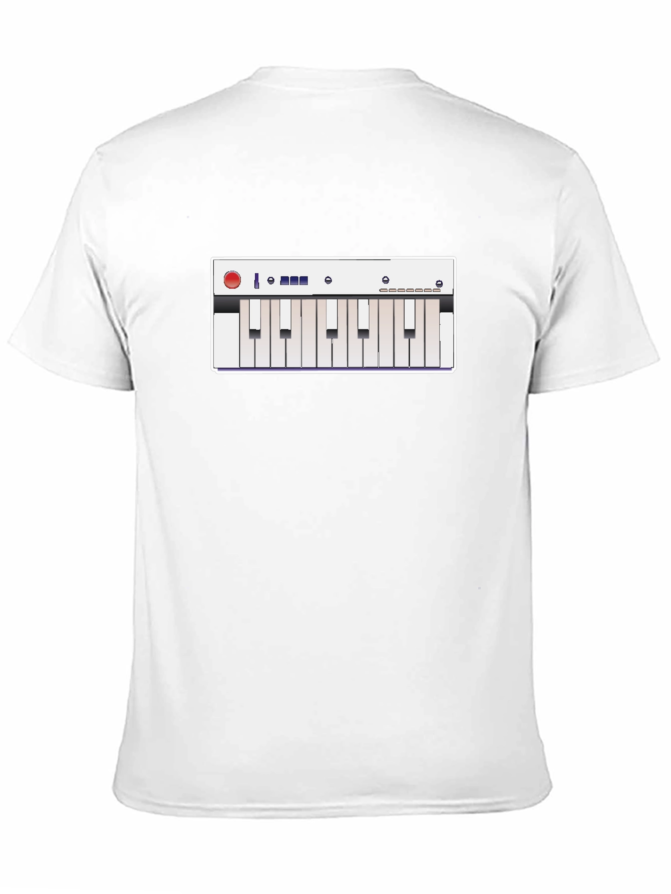 Synth Graphic Tee - Musicians Cool Black T-Shirt