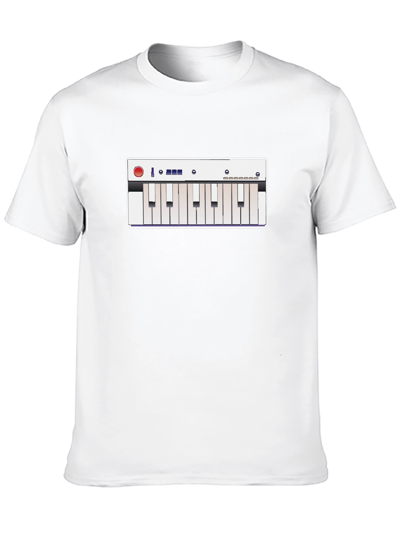 Synth Graphic Tee - Musicians Cool Black T-Shirt