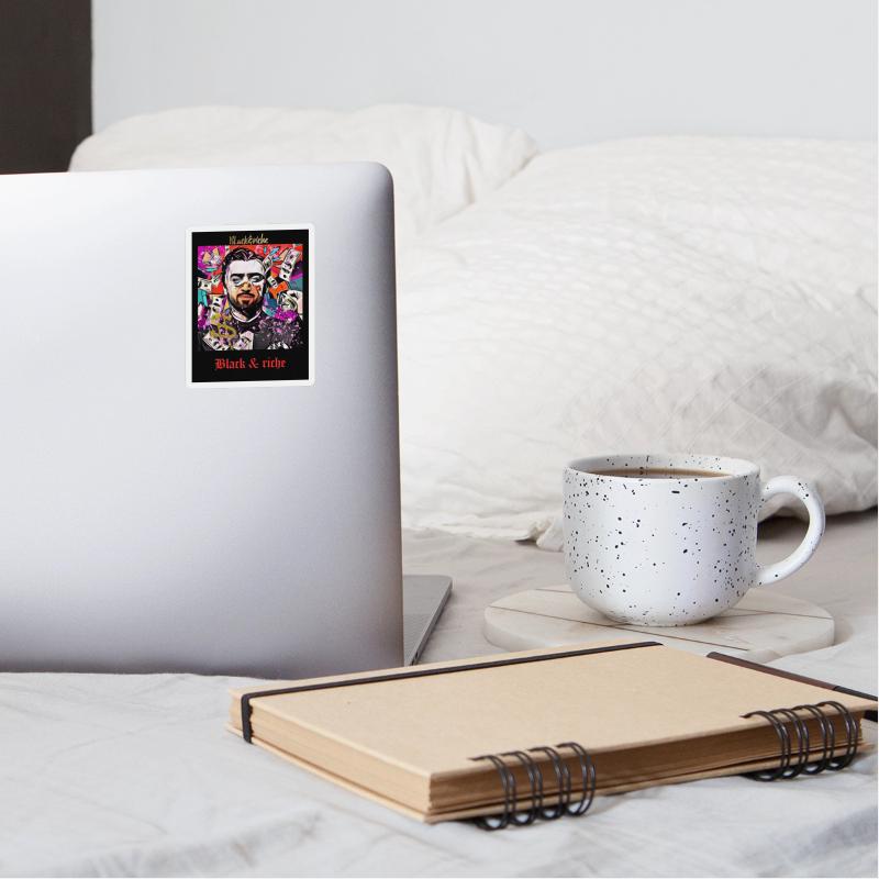 Wealth and Power Graffiti Art black&riche