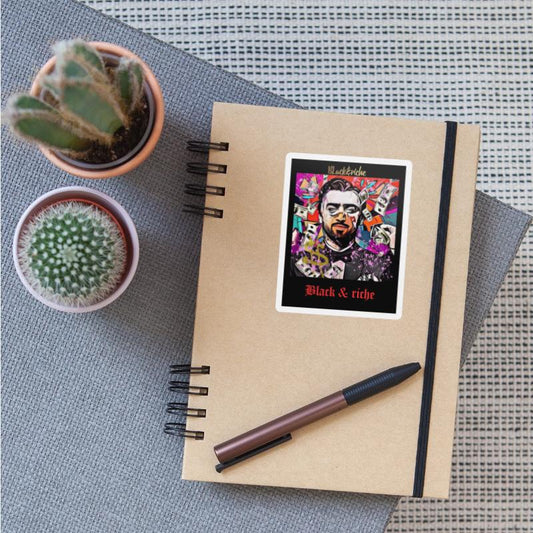 Wealth and Power Graffiti Art black&riche