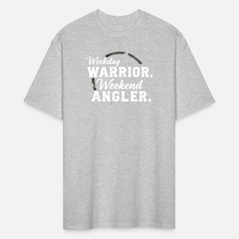 Weekday warrior. Weekend angler. t-shit