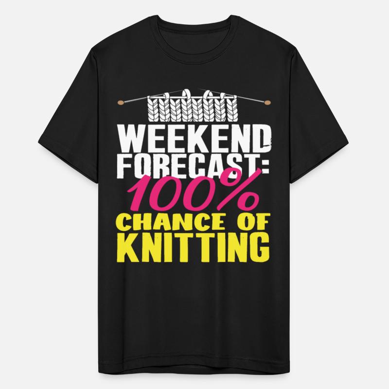 Weekend Forecast 100 Percent Chance Of Knitting