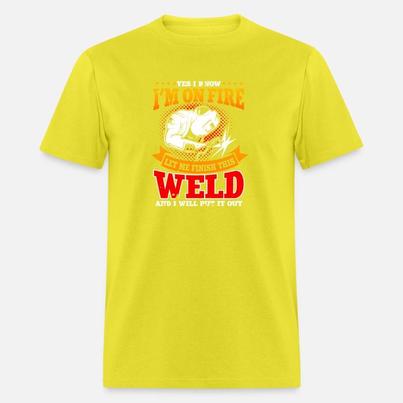 Welder Welding Image On Back Of