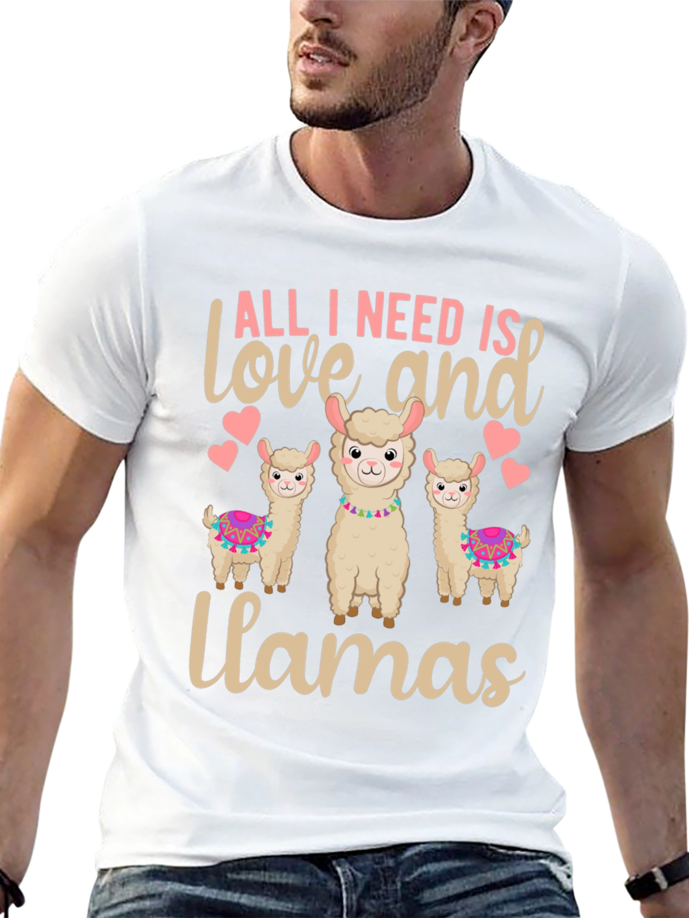 Llama Love Graphic Tee