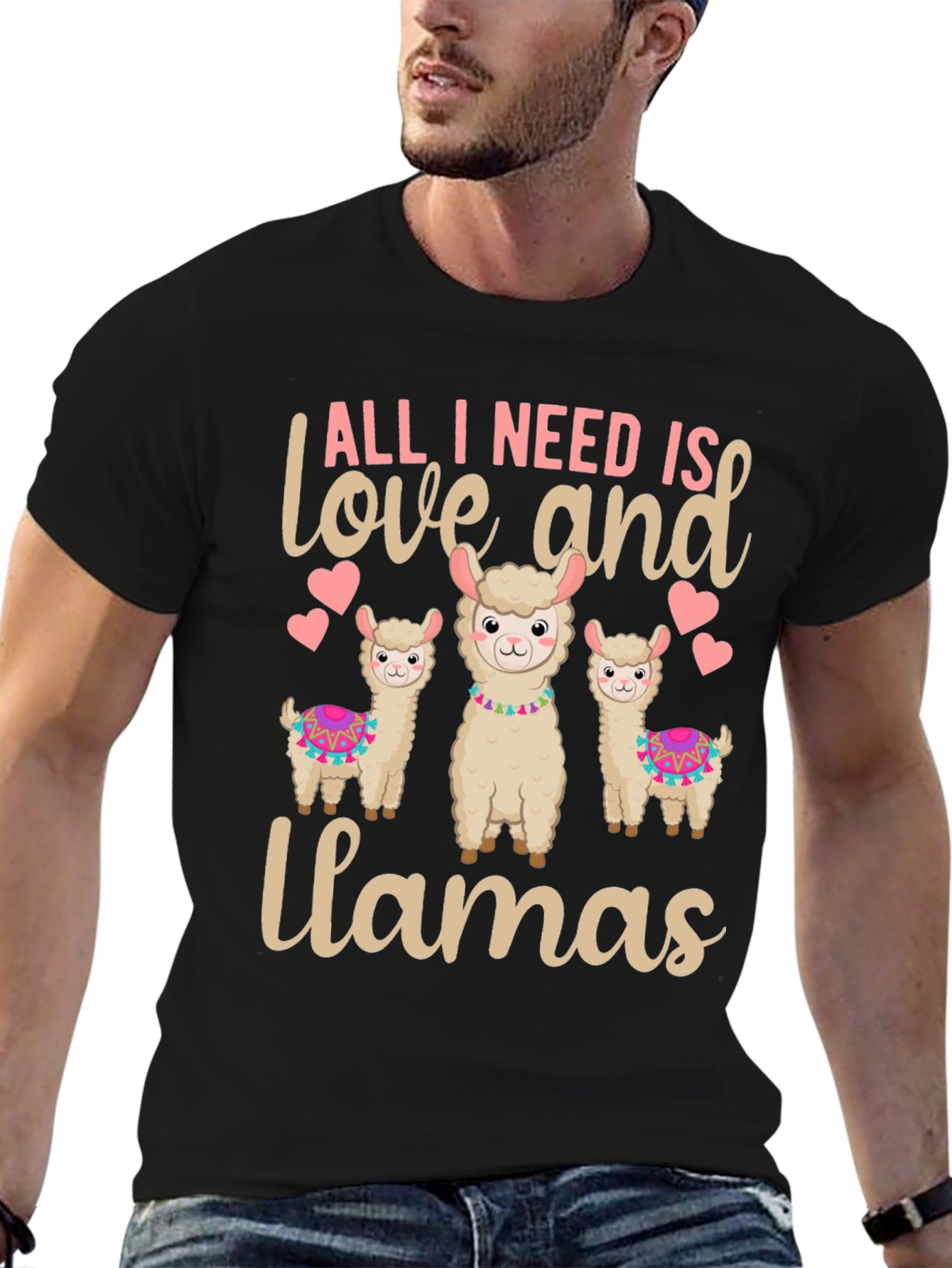 Llama Love Graphic Tee