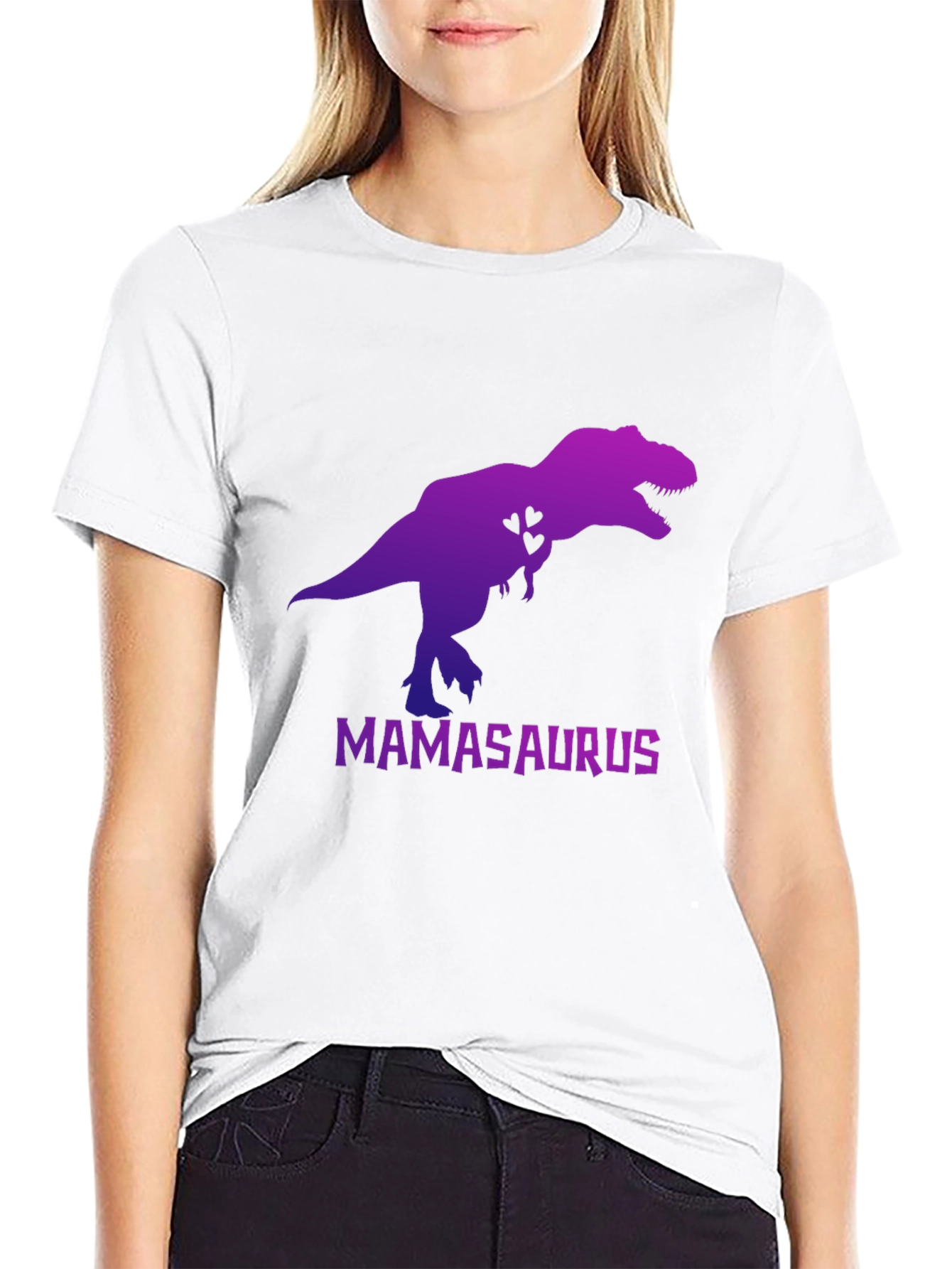 MamaSaurus T-Shirt - Dinosaur Mom Tee