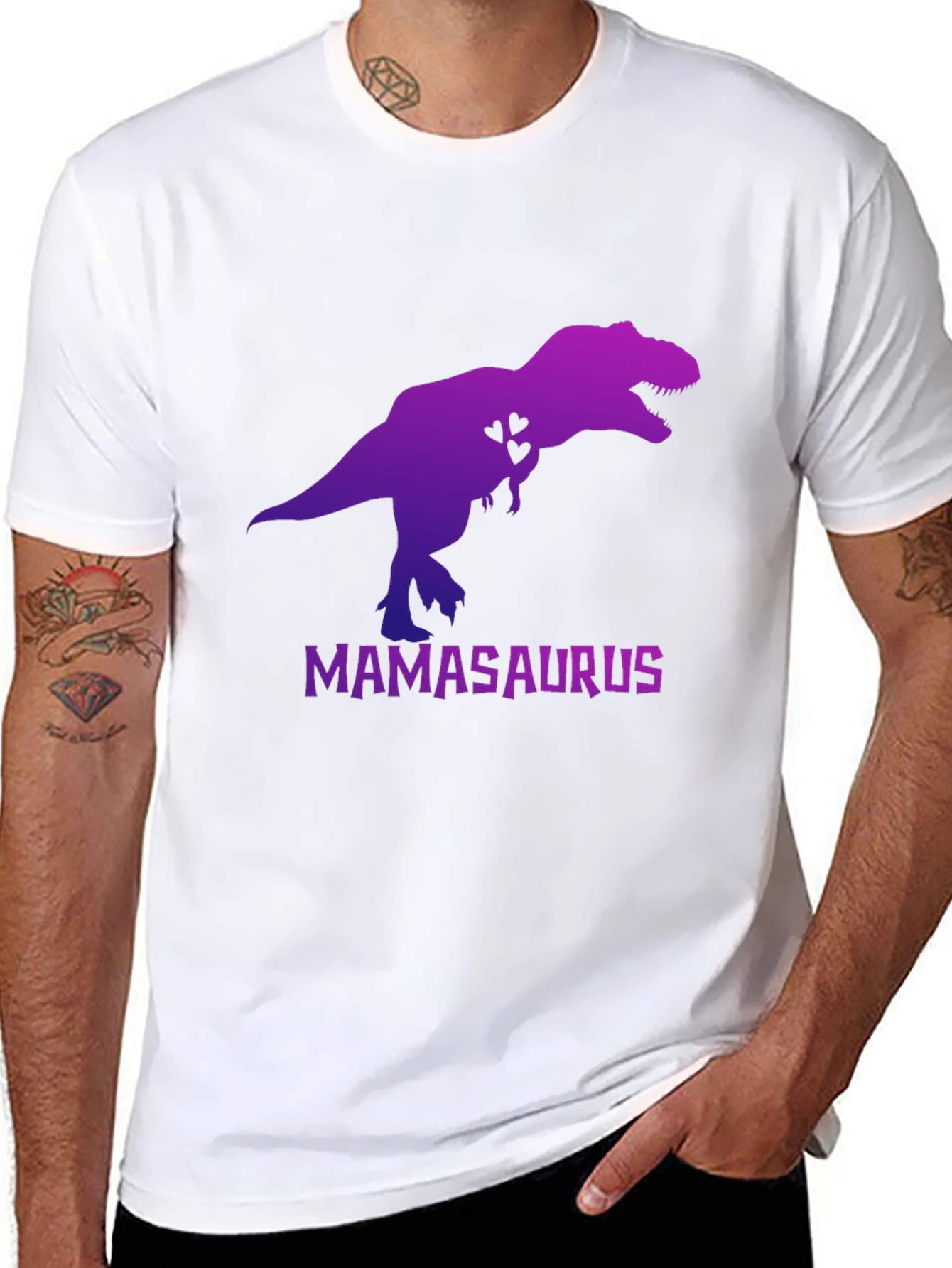 MamaSaurus T-Shirt - Dinosaur Mom Tee