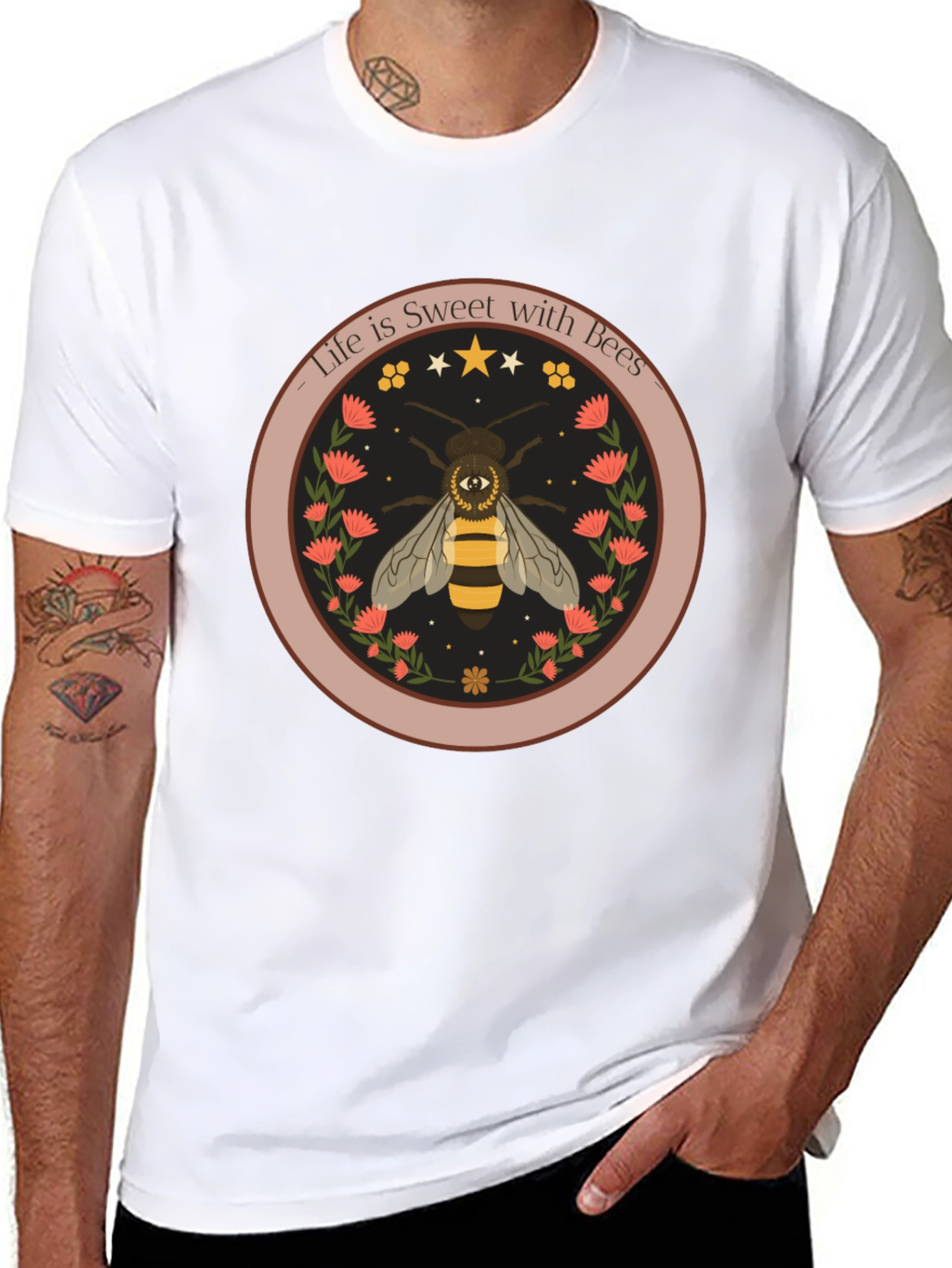 Life is Sweet with Bees T-Shirt