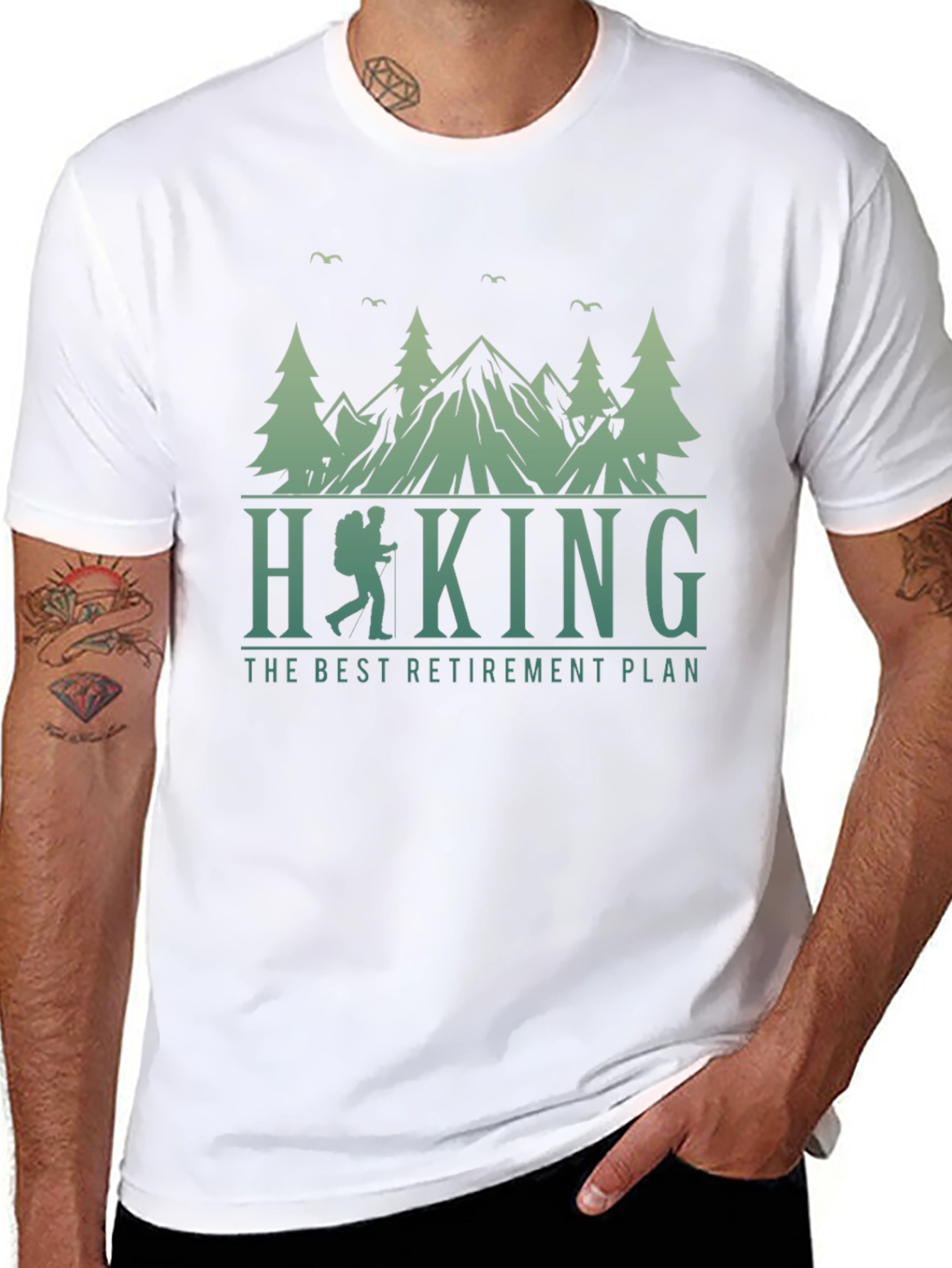 Hiking Retirement Plan T-Shirt - Nature Lover Tee