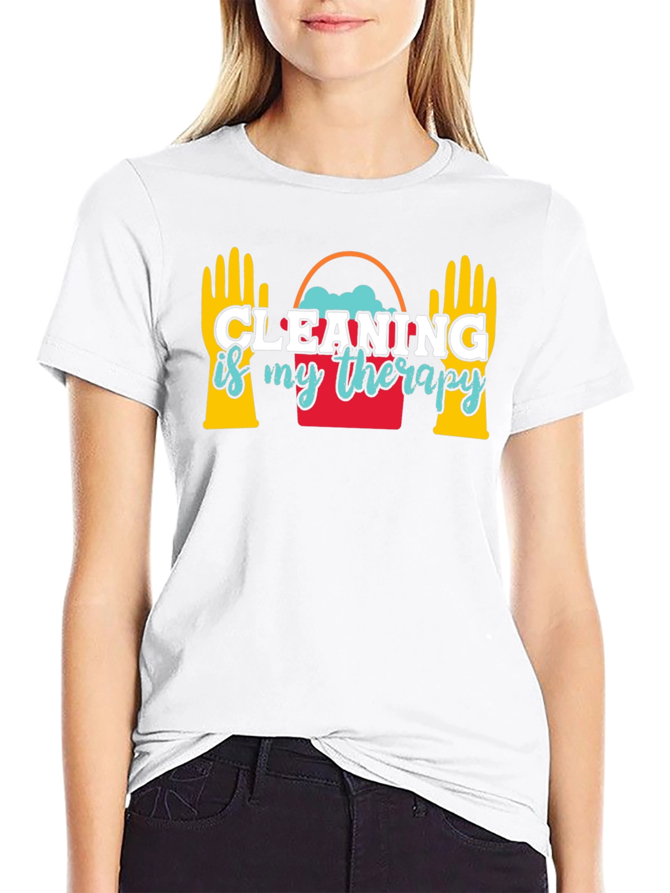 Cleaning is my Therapy T-Shirt