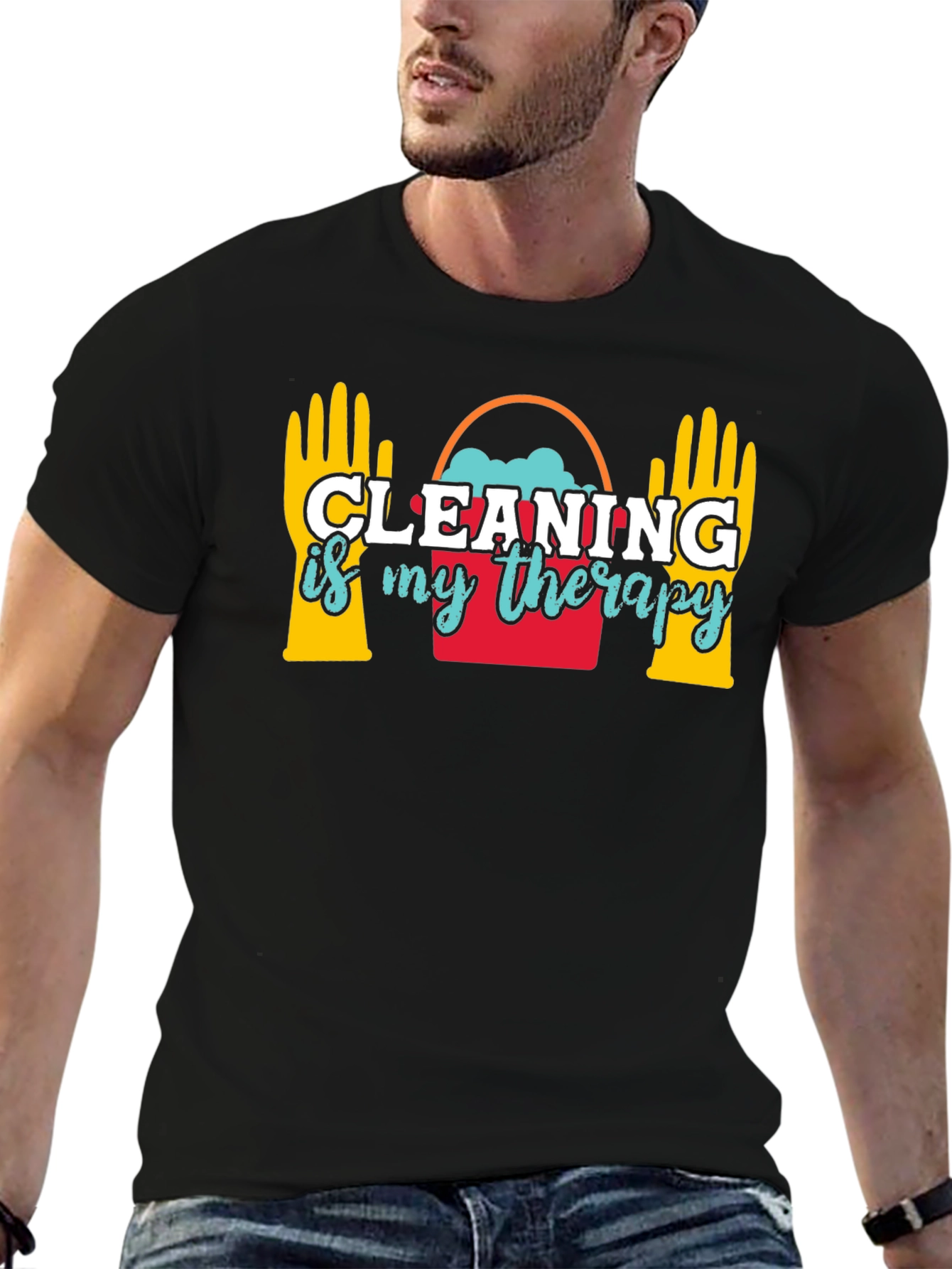 Cleaning is my Therapy T-Shirt