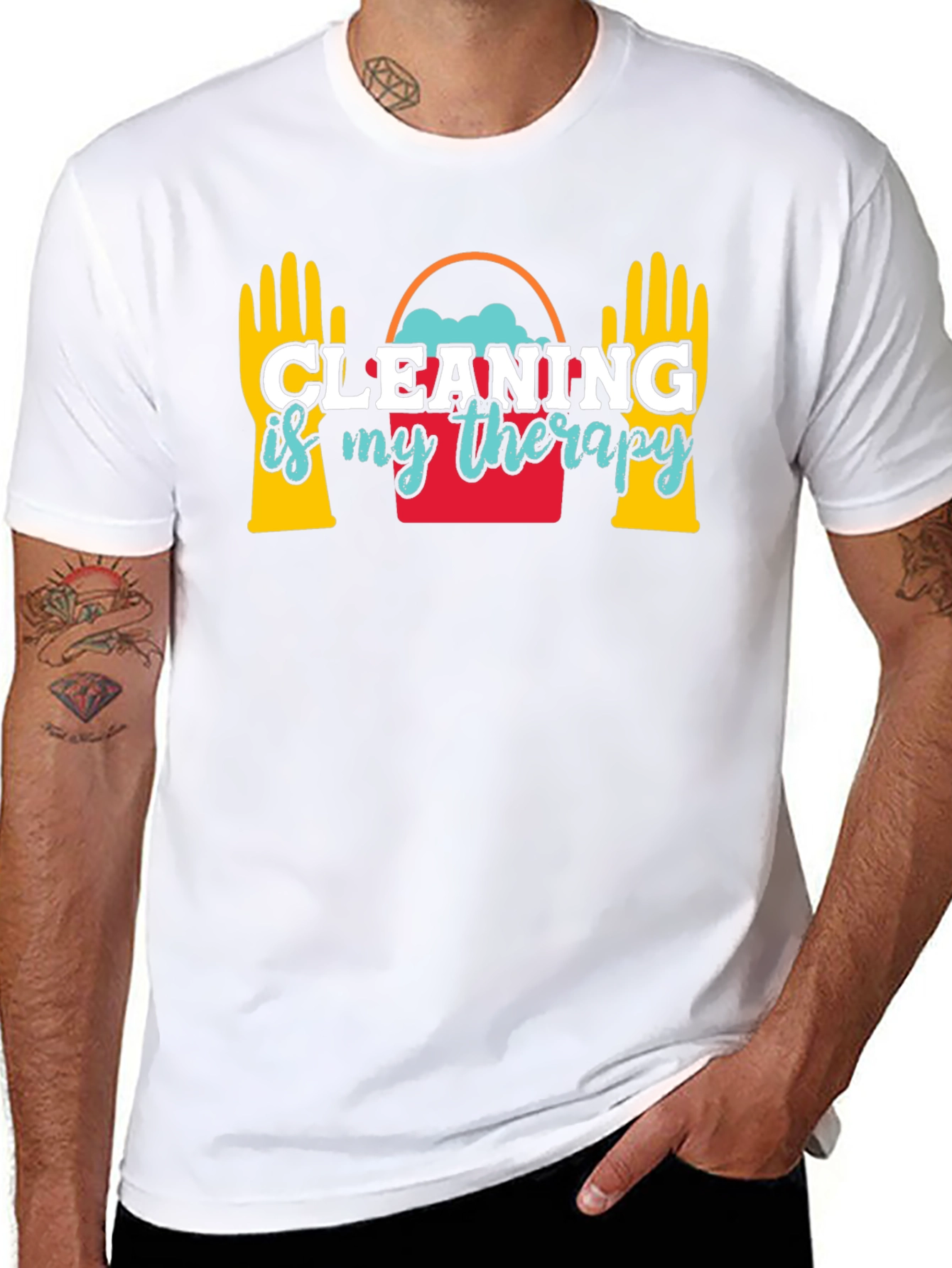 Cleaning is my Therapy T-Shirt