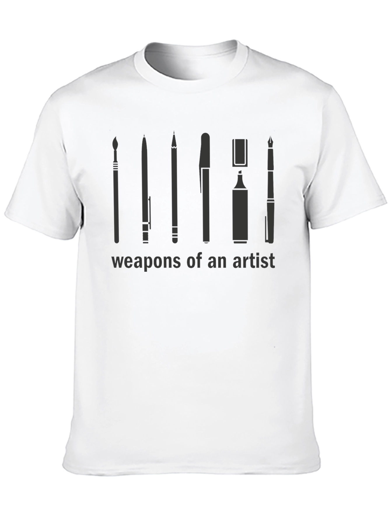 Artists Weapons Graphic T-Shirt