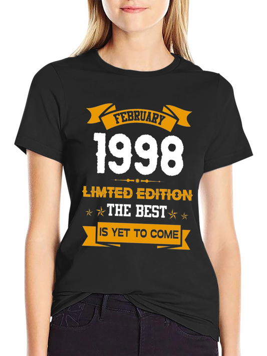 February 1998 Limited Edition Graphic T-Shirt