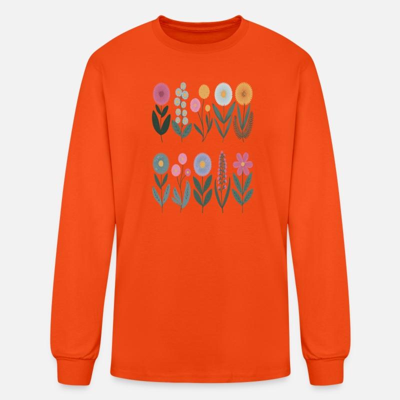 Whimsical Botanical Flower Frame