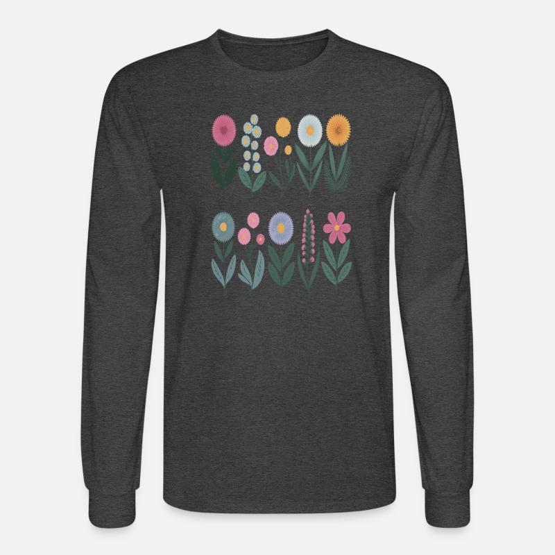 Whimsical Botanical Flower Frame