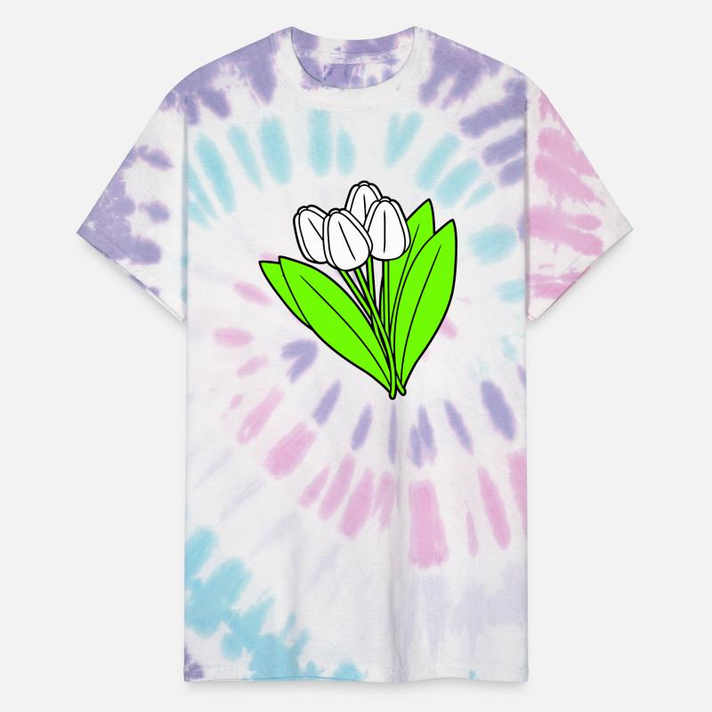 White Tulips Bouquet Spring Summer Beauty Flowers