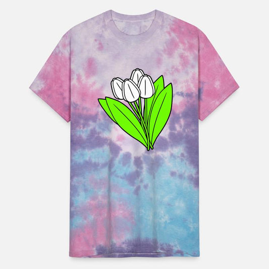 White Tulips Bouquet Spring Summer Beauty Flowers