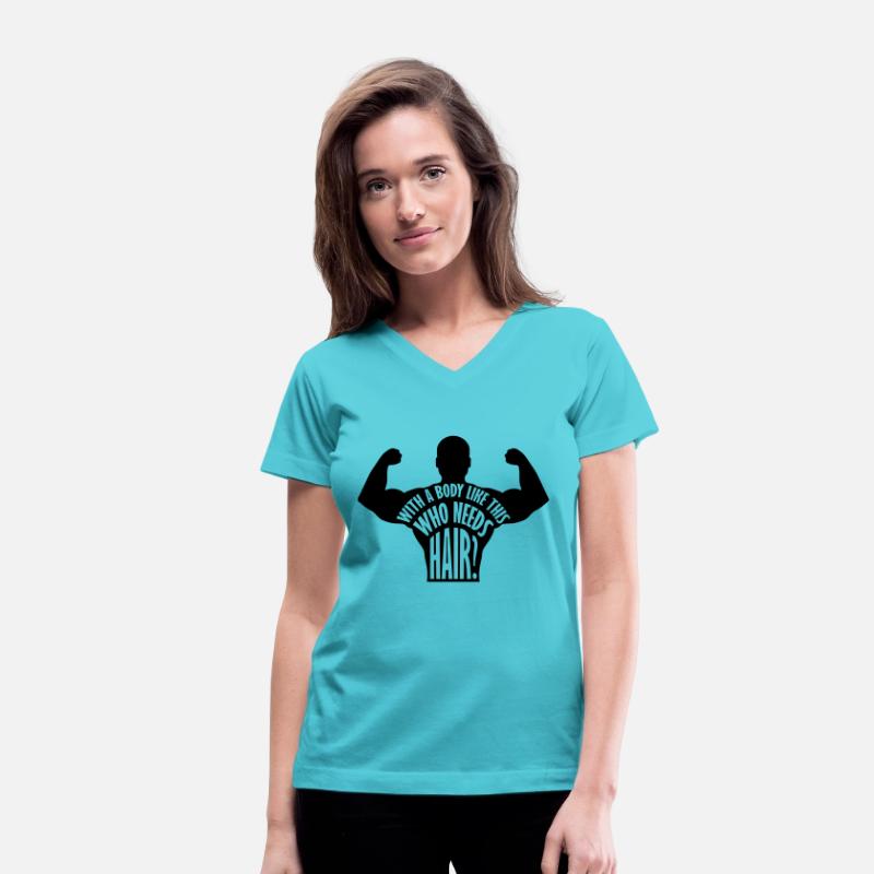 Who Needs Hair saying