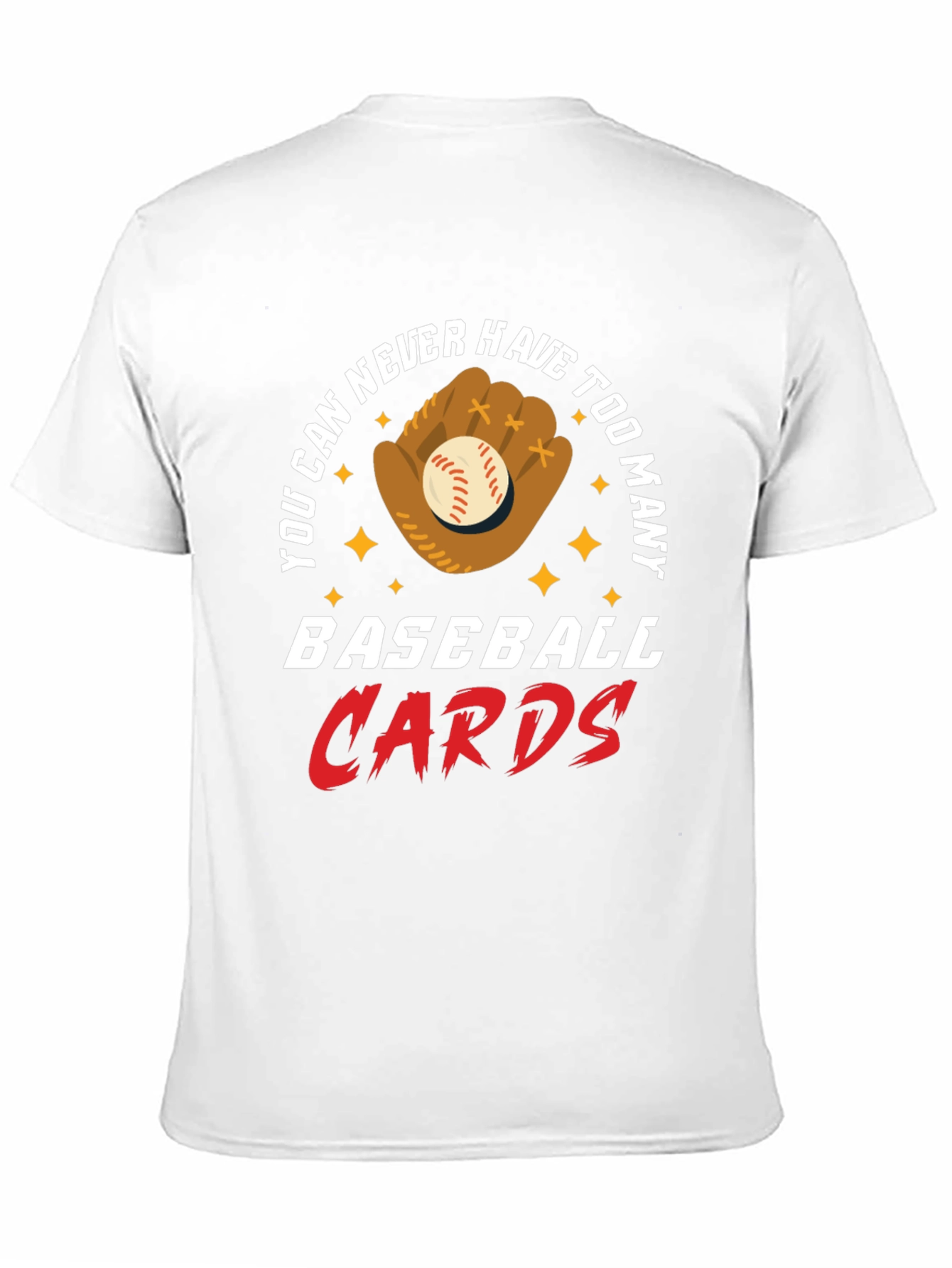 Baseball Cards Graphic T-Shirt - Collectors Tee
