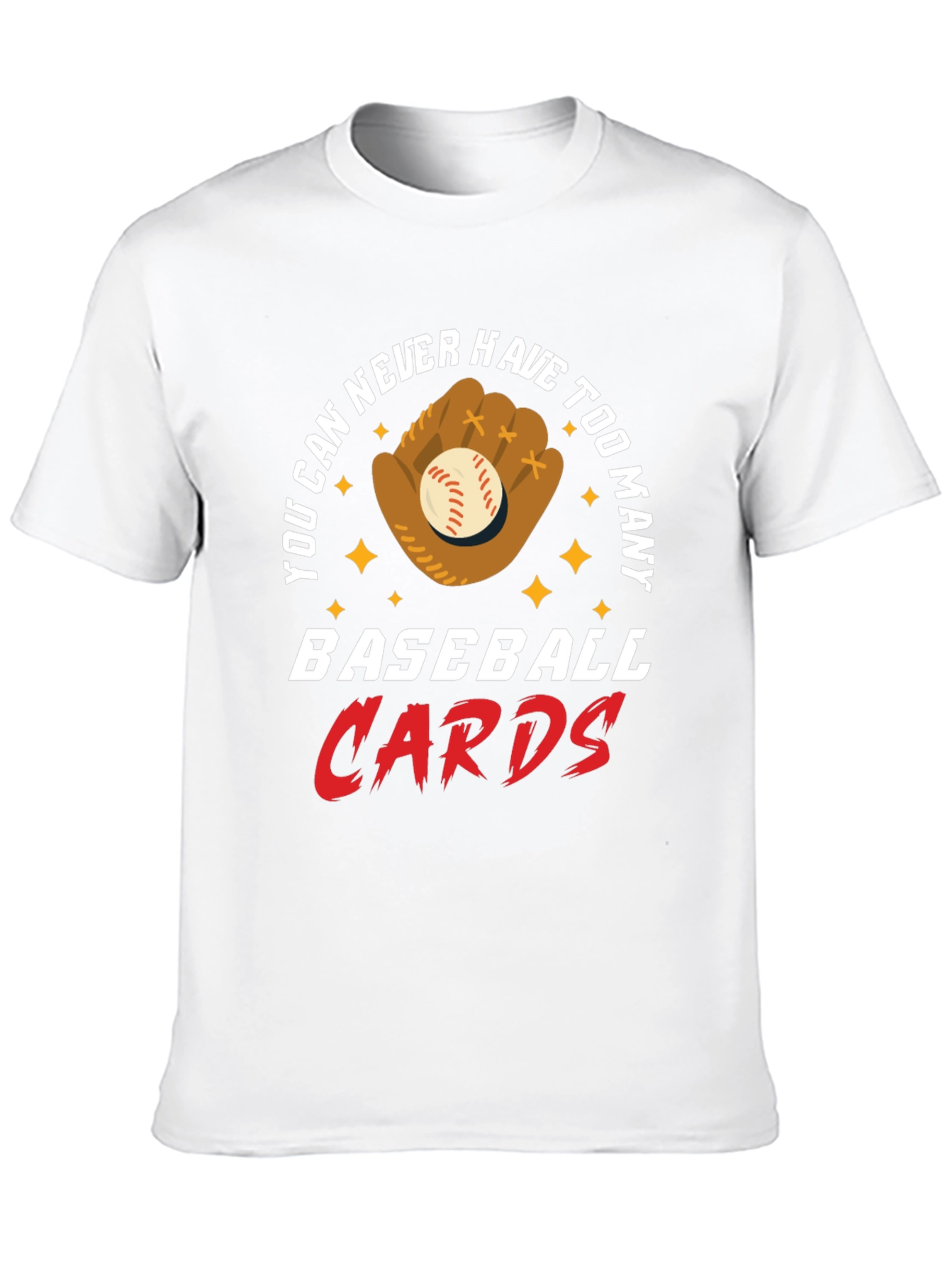 Baseball Cards Graphic T-Shirt - Collectors Tee