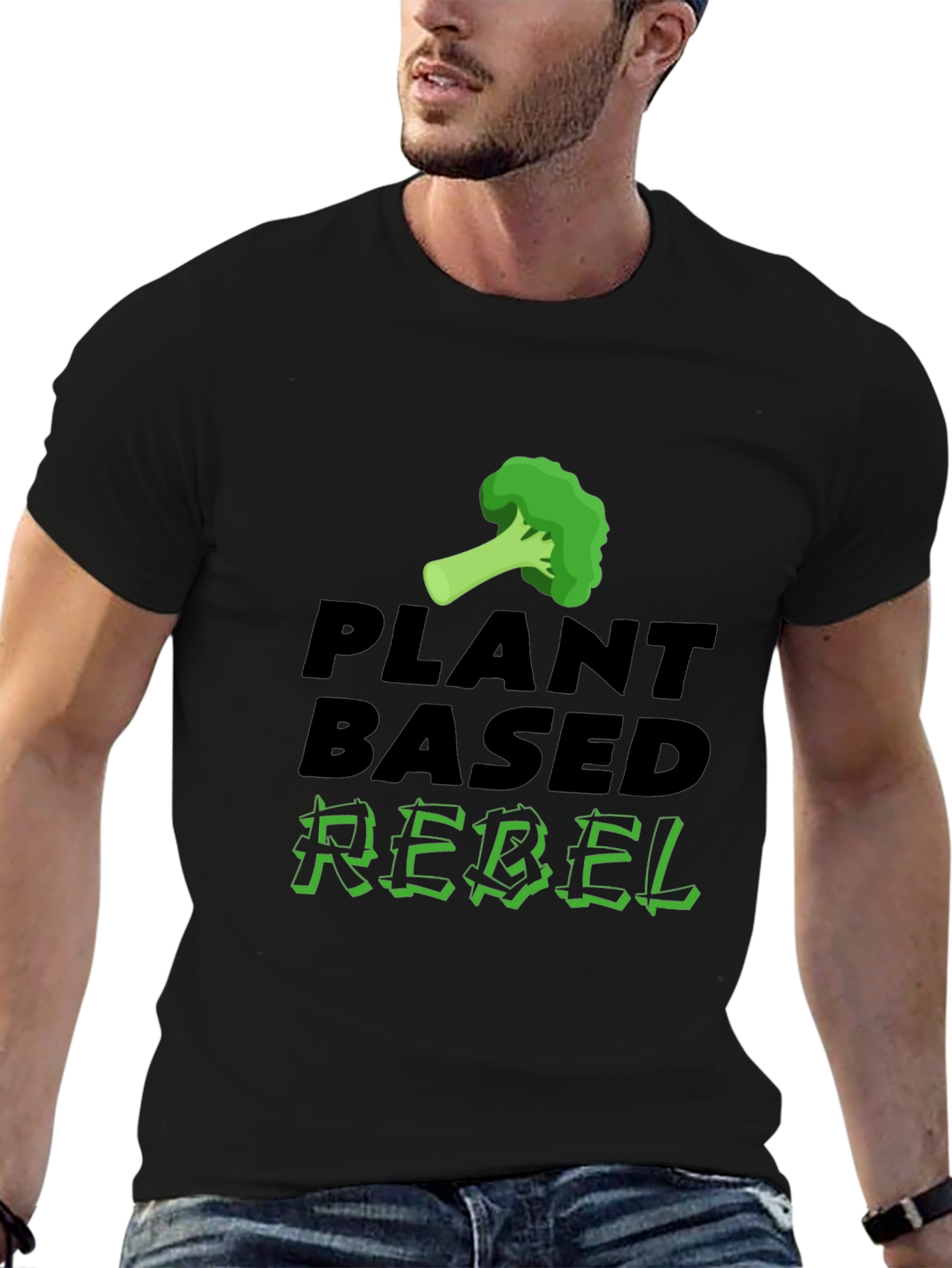 Plant Based Rebel T-Shirt - Vegan Lifestyle