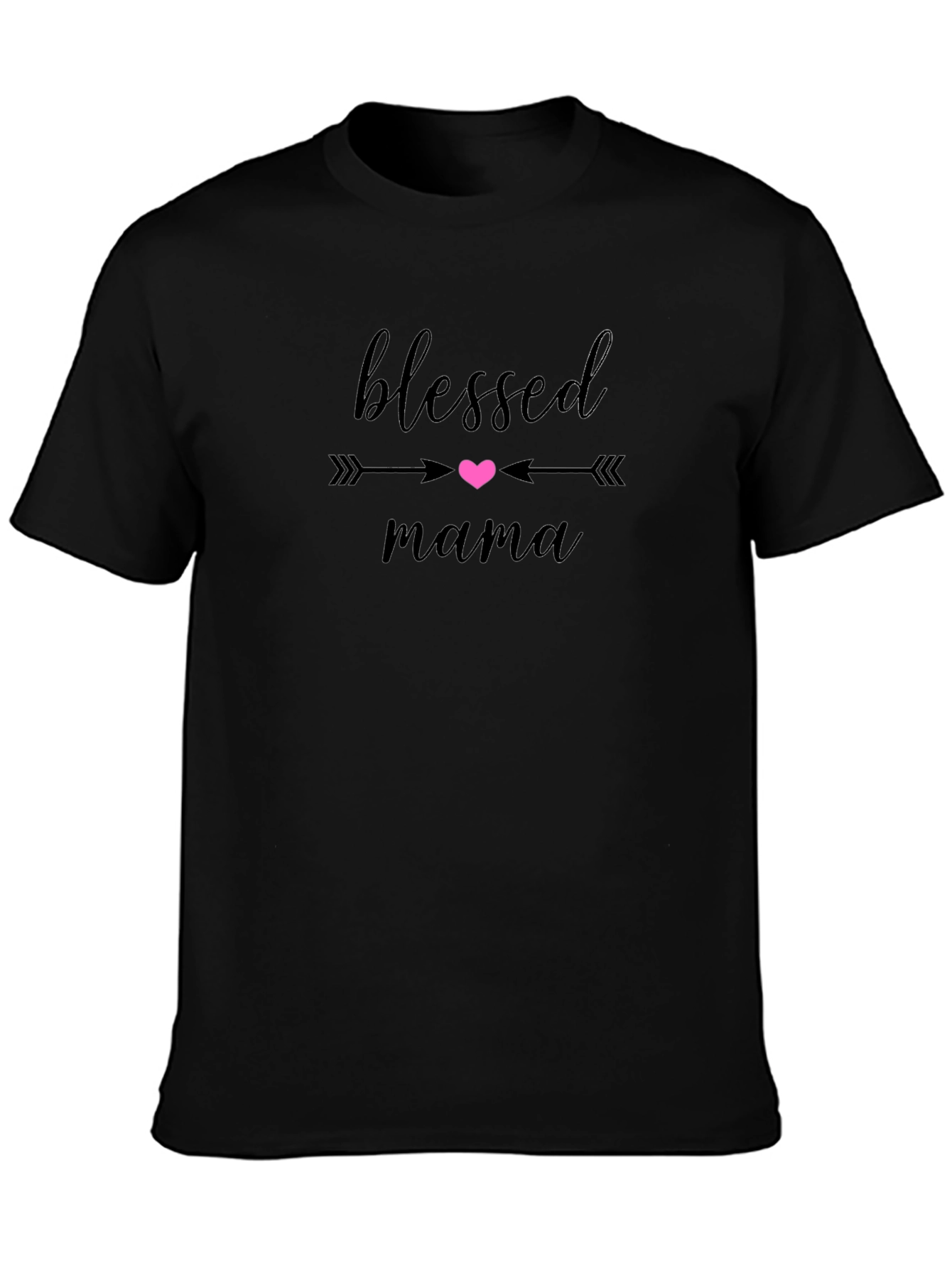 Blessed Mama Graphic Tee - Trendy Mothers Day Shirt