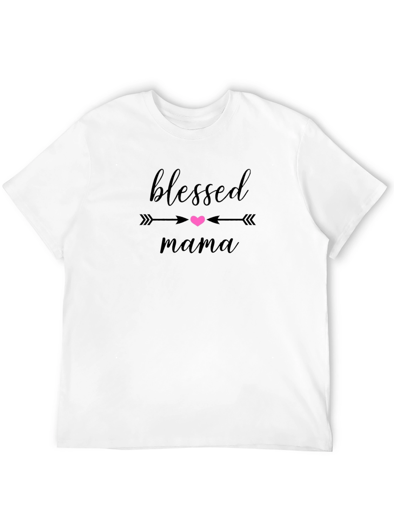 Blessed Mama Graphic Tee - Trendy Mothers Day Shirt