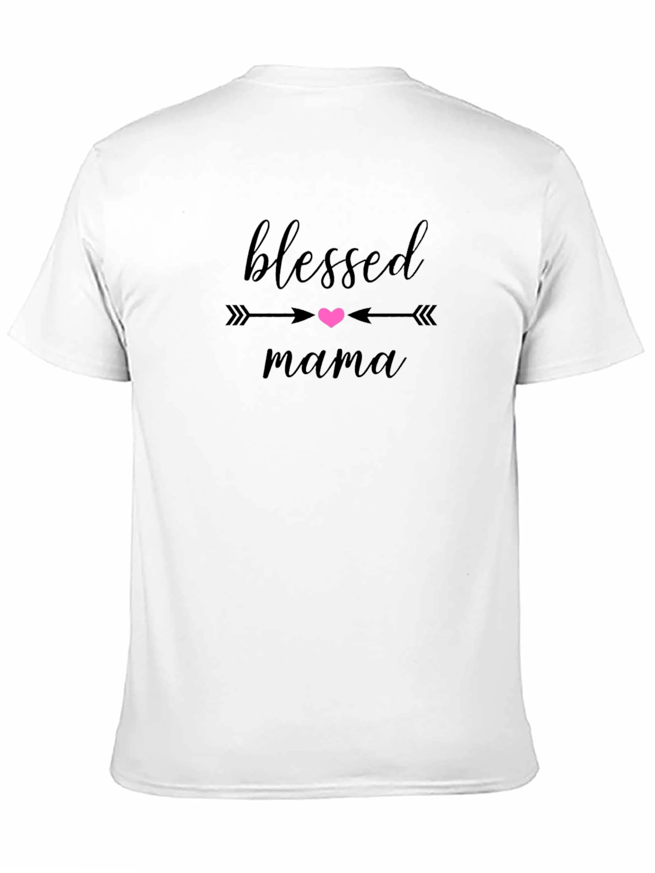 Blessed Mama Graphic Tee - Trendy Mothers Day Shirt