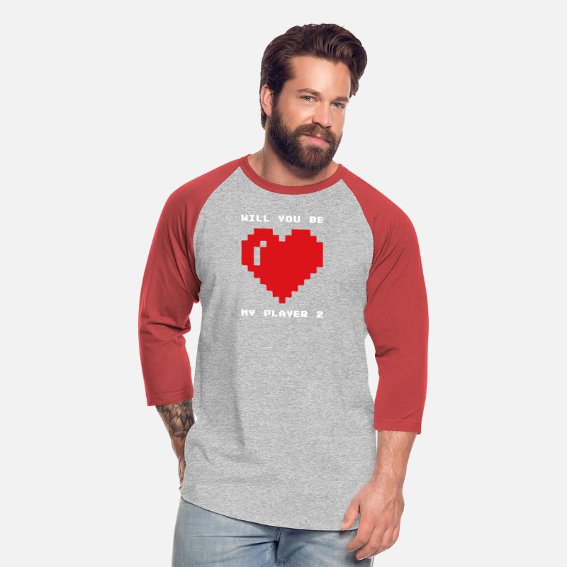 Will You Be My Player 2 Pixel Heart Gaming