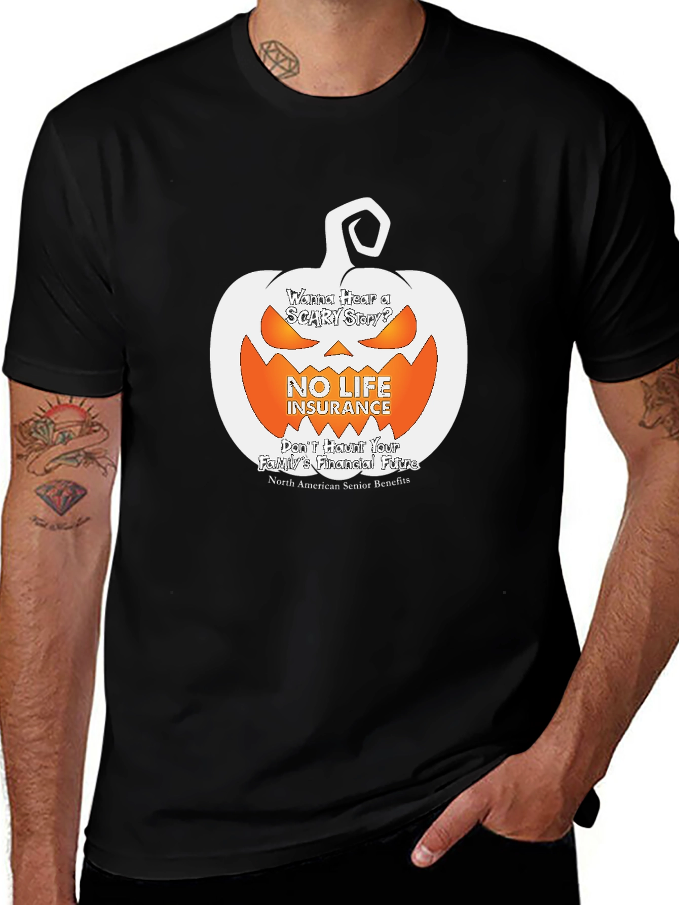 Halloween No Life Insurance T-Shirt