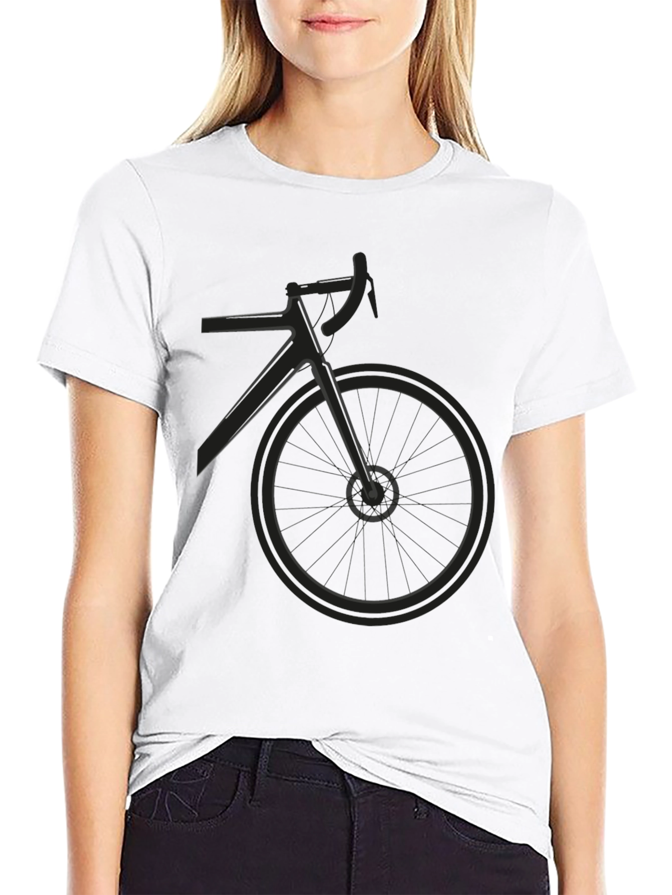 Cycling Graphic Tee - Stylish Ride!