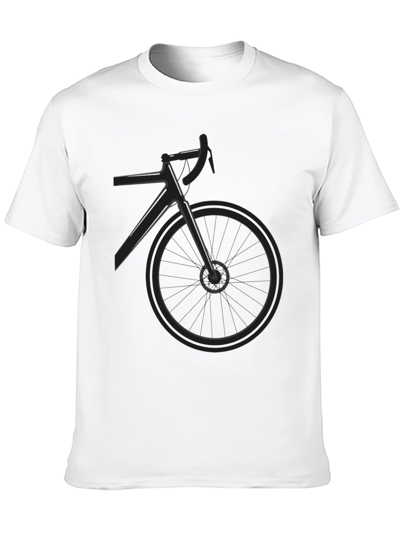 Cycling Graphic Tee - Stylish Ride!