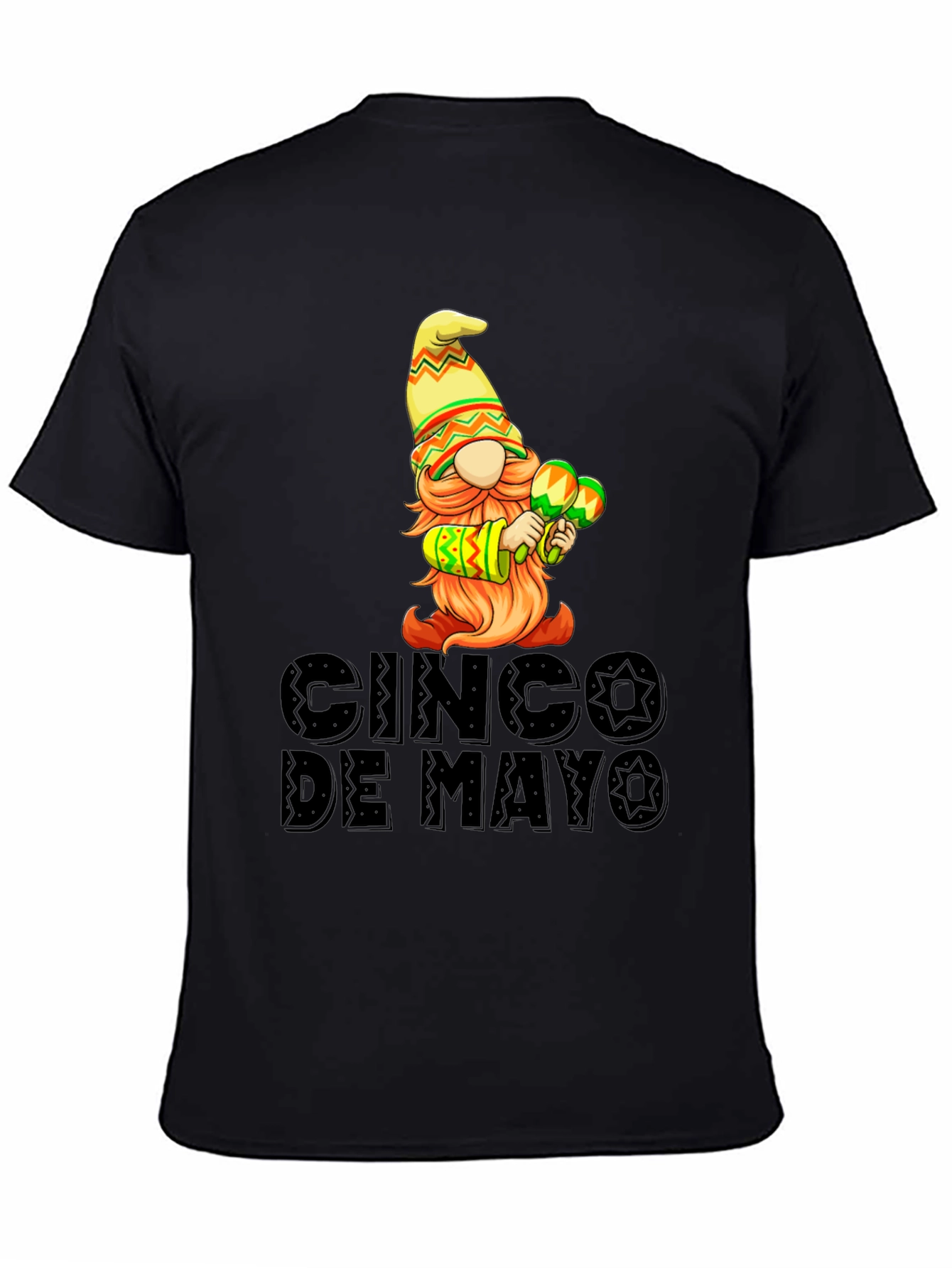 Cinco De Mayo Gnome Graphic T-Shirt