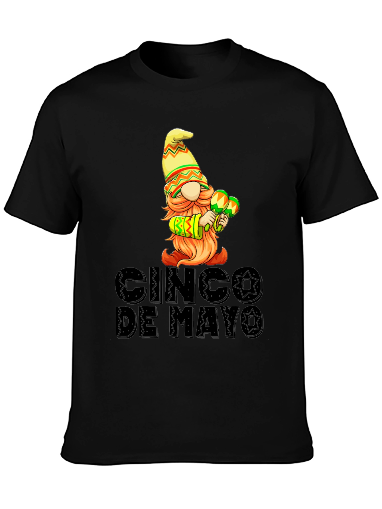 Cinco De Mayo Gnome Graphic T-Shirt