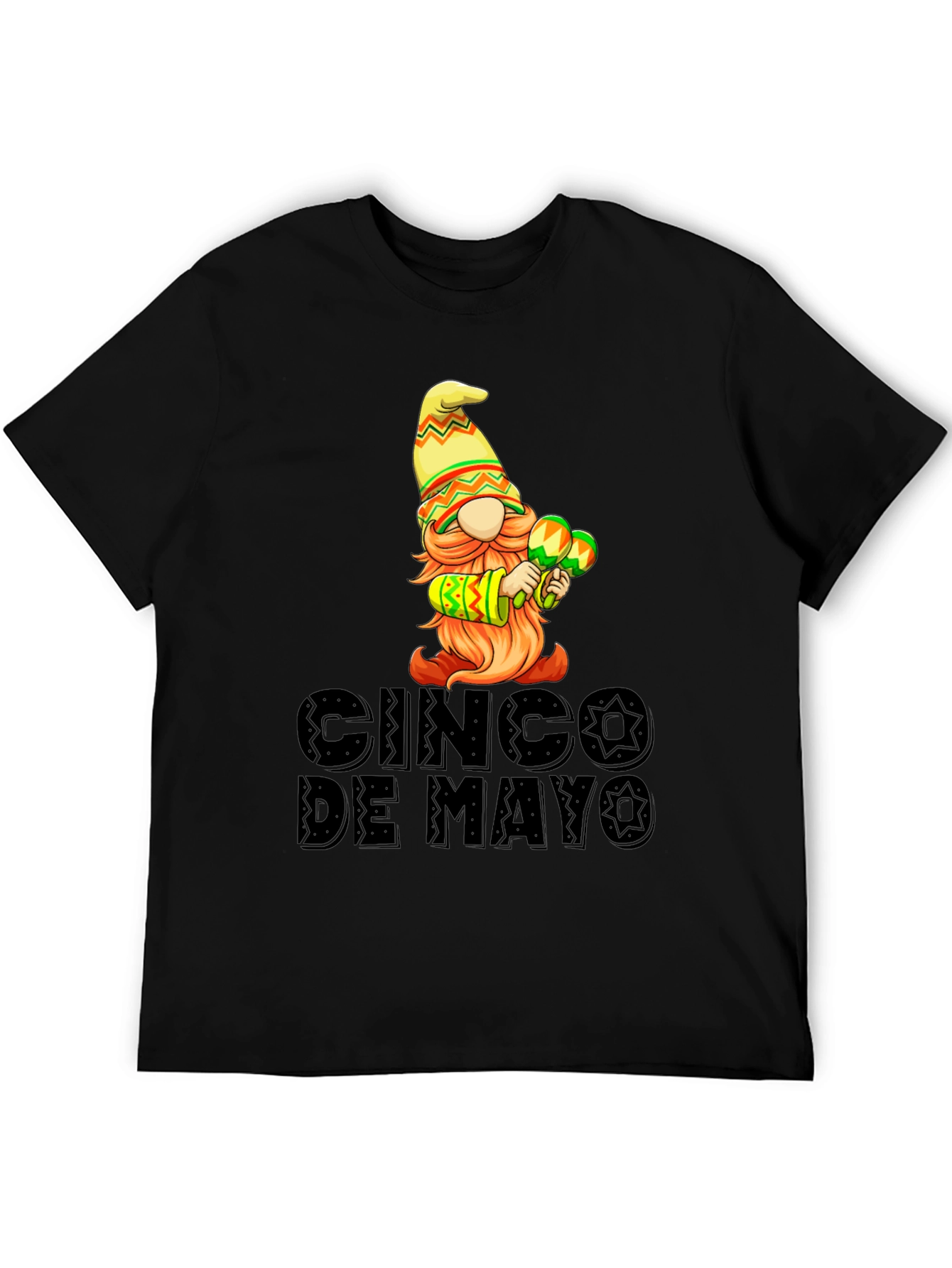 Cinco De Mayo Gnome Graphic T-Shirt