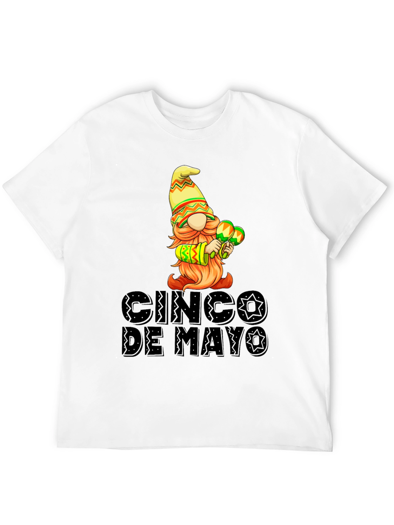 Cinco De Mayo Gnome Graphic T-Shirt