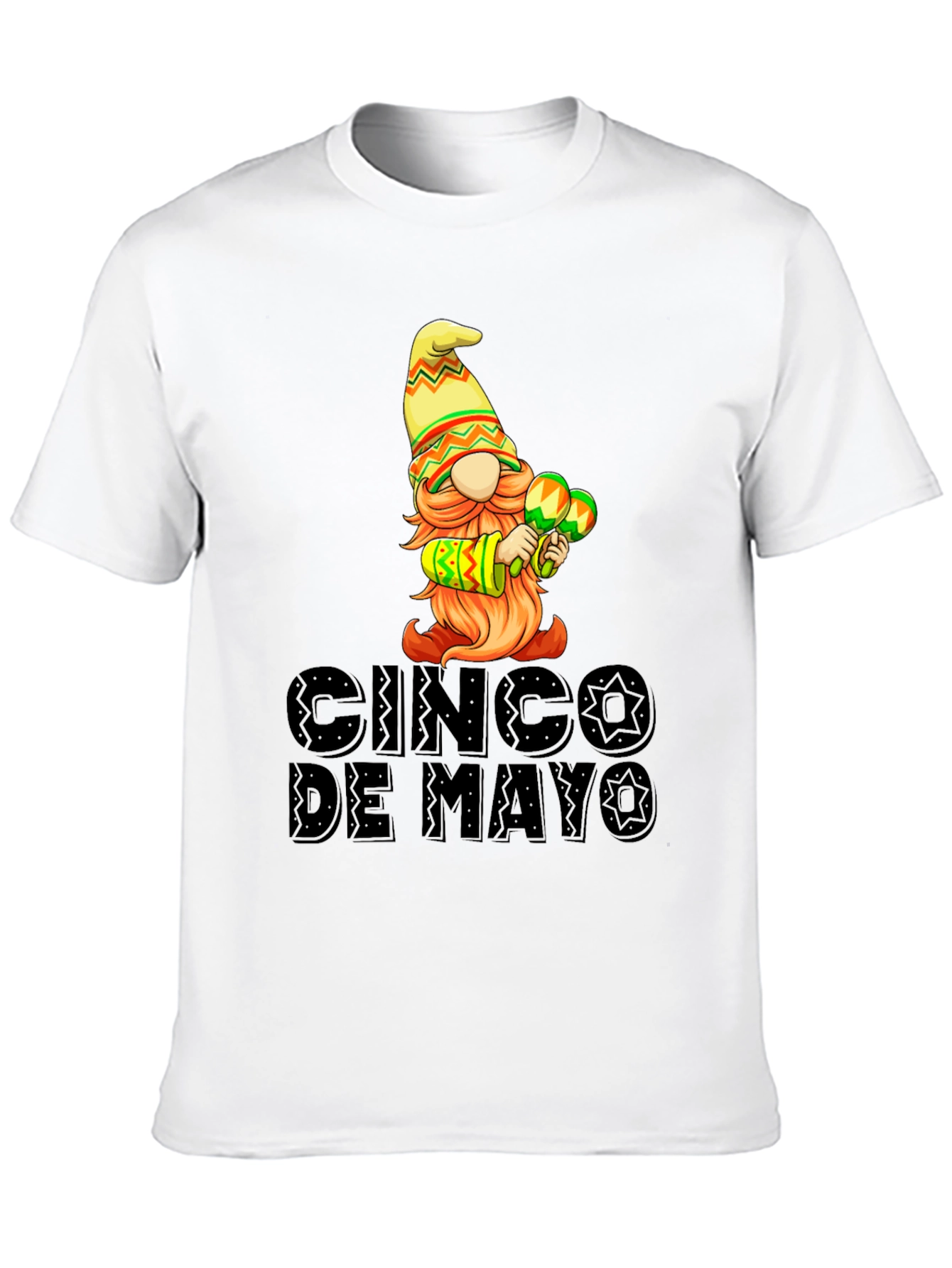 Cinco De Mayo Gnome Graphic T-Shirt